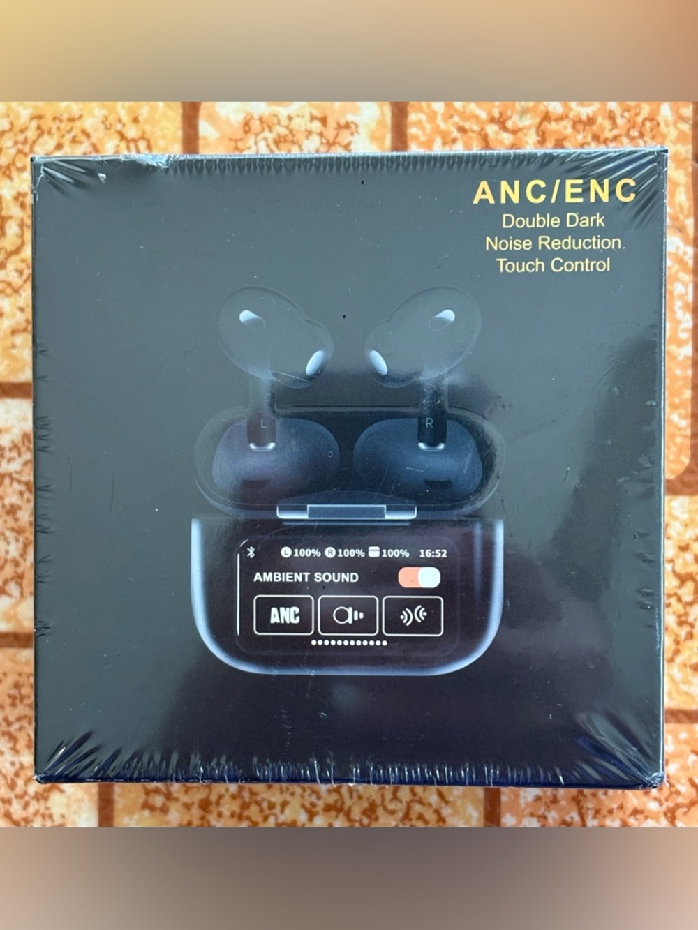 Wireless ANC True Wireless Earbuds in Black. NWT.
